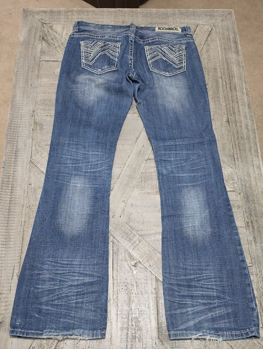 Rock&Roll Cowgirl Medium-Wash Bootcut Jeans